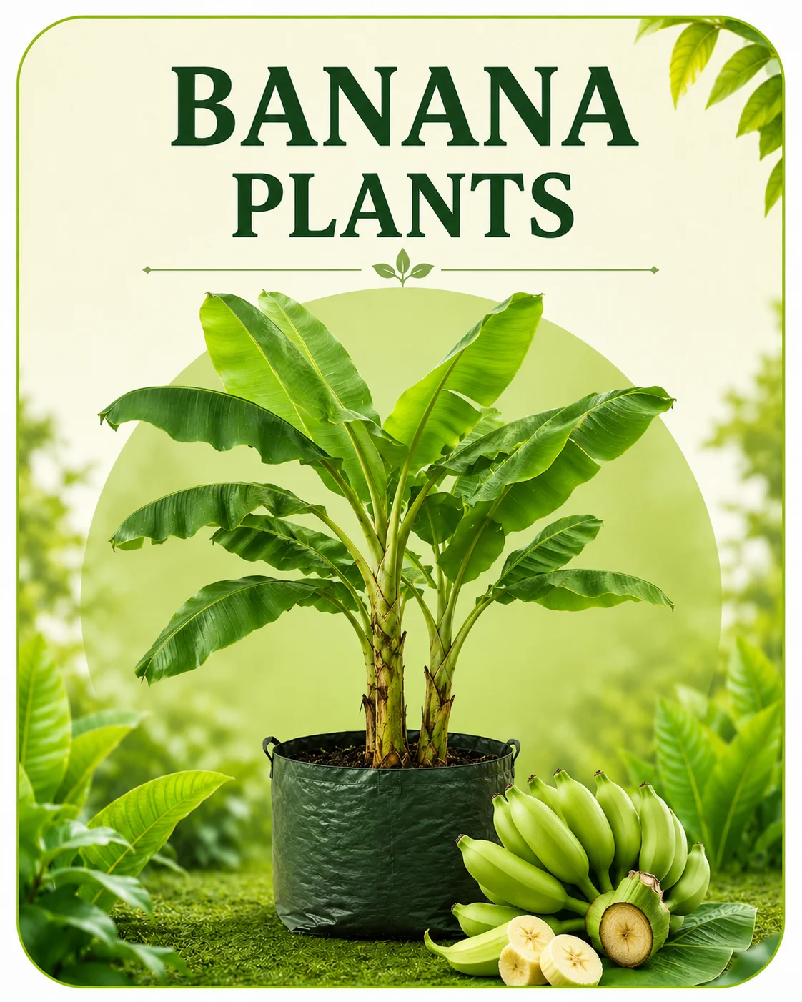 BANANA FRUIT PLANT